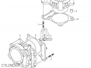 CYLINDER - SV650A 2008 (K8) USA (E03)