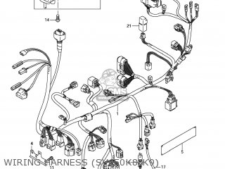 WIRING HARNESS (SV650K8/K9) - SV650A 2009 (K9) USA (E03)