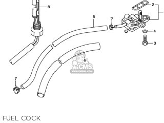 FUEL COCK - SV650S 2001 (K1) USA (E03)