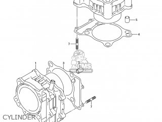 CYLINDER - SV650S 2005 (K5) USA (E03)