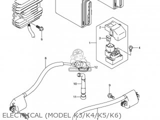 ELECTRICAL (MODEL K3/K4/K5/K6) - SV650S 2005 (K5) USA (E03)
