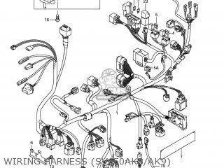 WIRING HARNESS (SV650AK8/AK9) - SV650SF 2008 (K8) USA (E03)