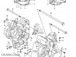 CRANKCASE - SV650SF 2009 (K9) USA (E03)