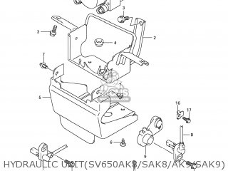 HYDRAULIC UNIT(SV650AK8/SAK8/AK9/SAK9) - SV650SF 2009 (K9) USA (E03)
