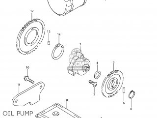 OIL PUMP - SV650SF 2009 (K9) USA (E03)