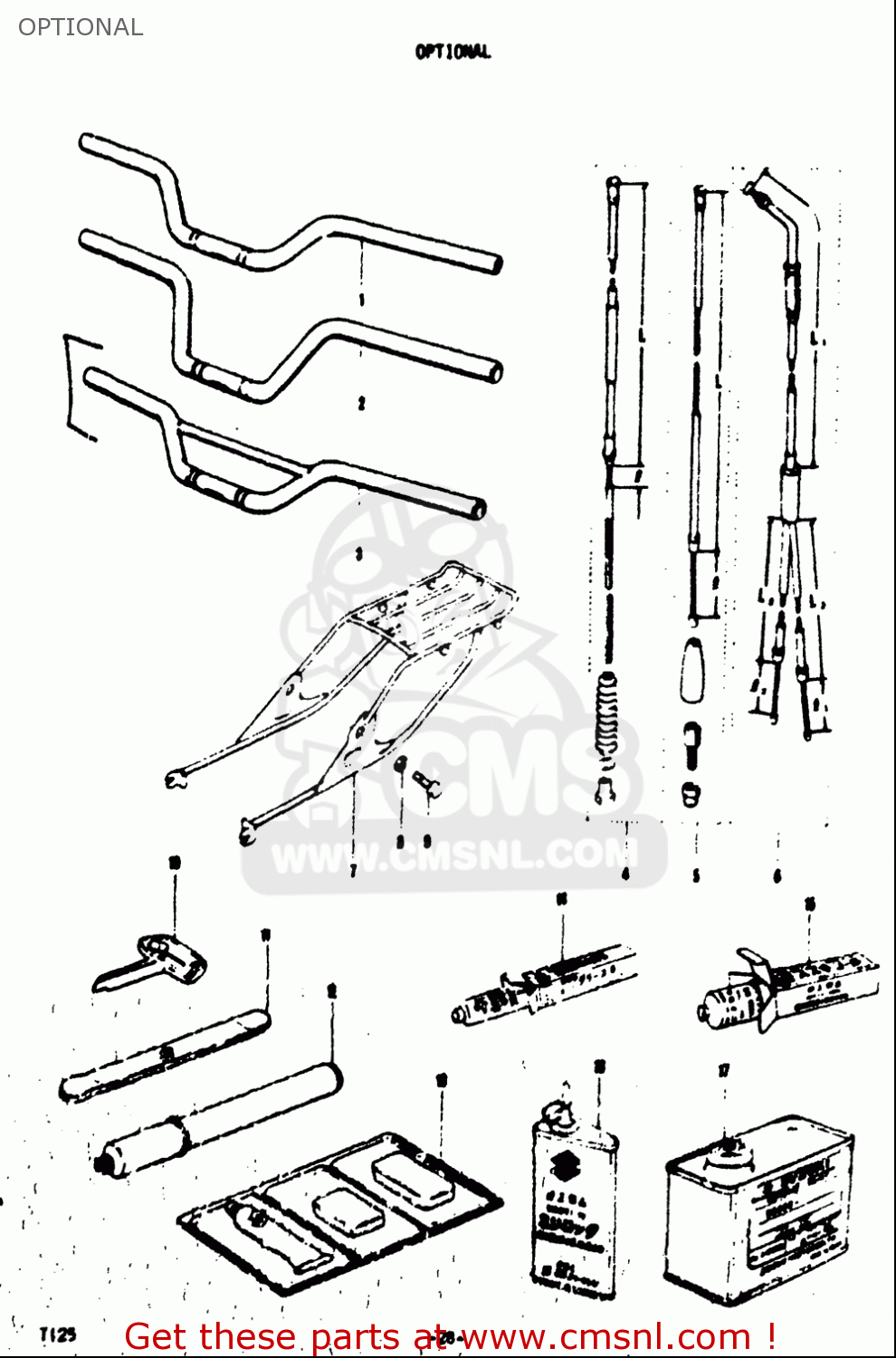 OPTIONAL T125II 1971 (R) USA (E03)