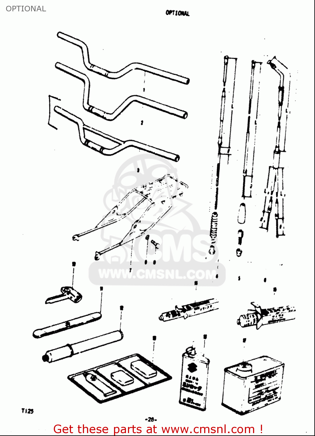 OPTIONAL T125II 1971 (R) USA (E03)