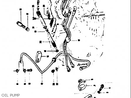 OIL PUMP - T125II 1971 (R) USA (E03)