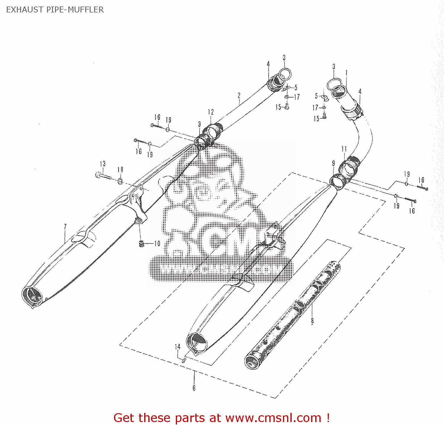 Joint De Base De Cylindre Pour Suzuki T20 / TC 250 Scrambler (1965-1969) - Épaisseur 0.50mm - Marque Showe