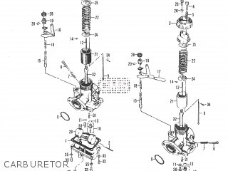 CARBURETOR - T20 TC250 SCRAMBLER 1965-1969 GENERAL EXPORT