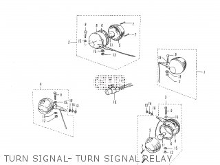 TURN SIGNAL- TURN SIGNAL RELAY - T20 TC250 SCRAMBLER 1965-1969 GENERAL EXPORT