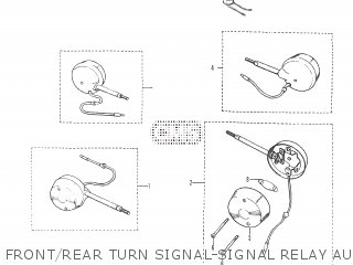 FRONT/REAR TURN SIGNAL-SIGNAL RELAY AUSTRALIA - T20 TC250 SCRAMBLER 1965-1969 GENERAL EXPORT