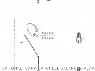 OPTIONAL: CARRIER-WHEEL BALANCER-REAR VIEW MIRROR-GASKET SET - T20 TC250 SCRAMBLER 1965-1969 GENERAL EXPORT