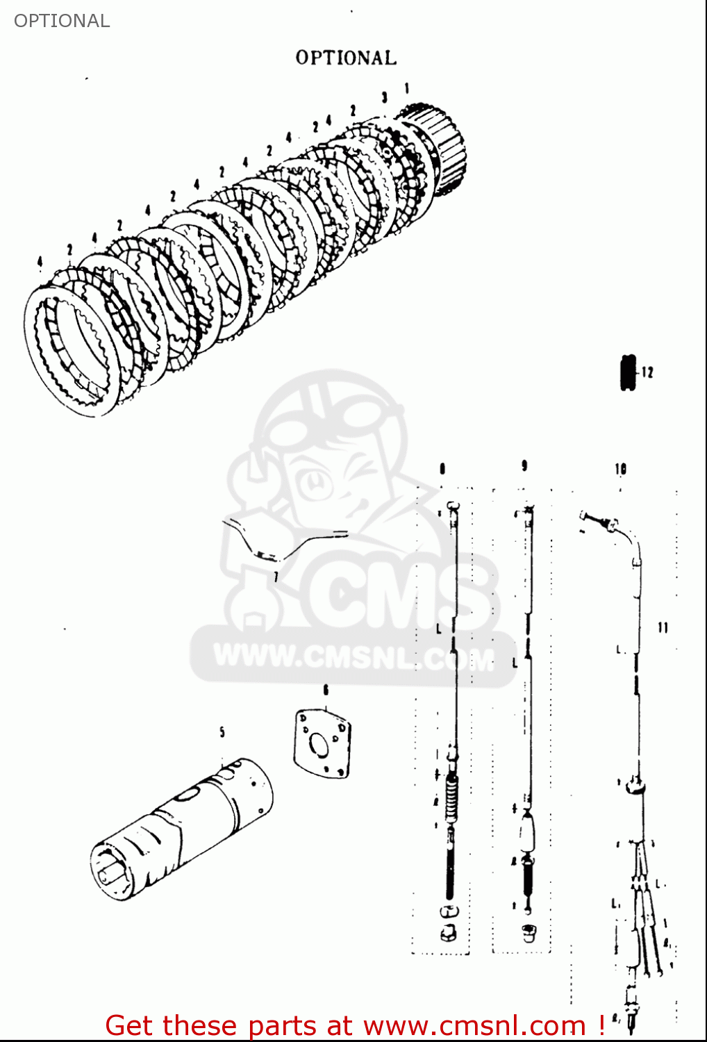 OPTIONAL T20 TC250 SCRAMBLER 1969 USA (E03)