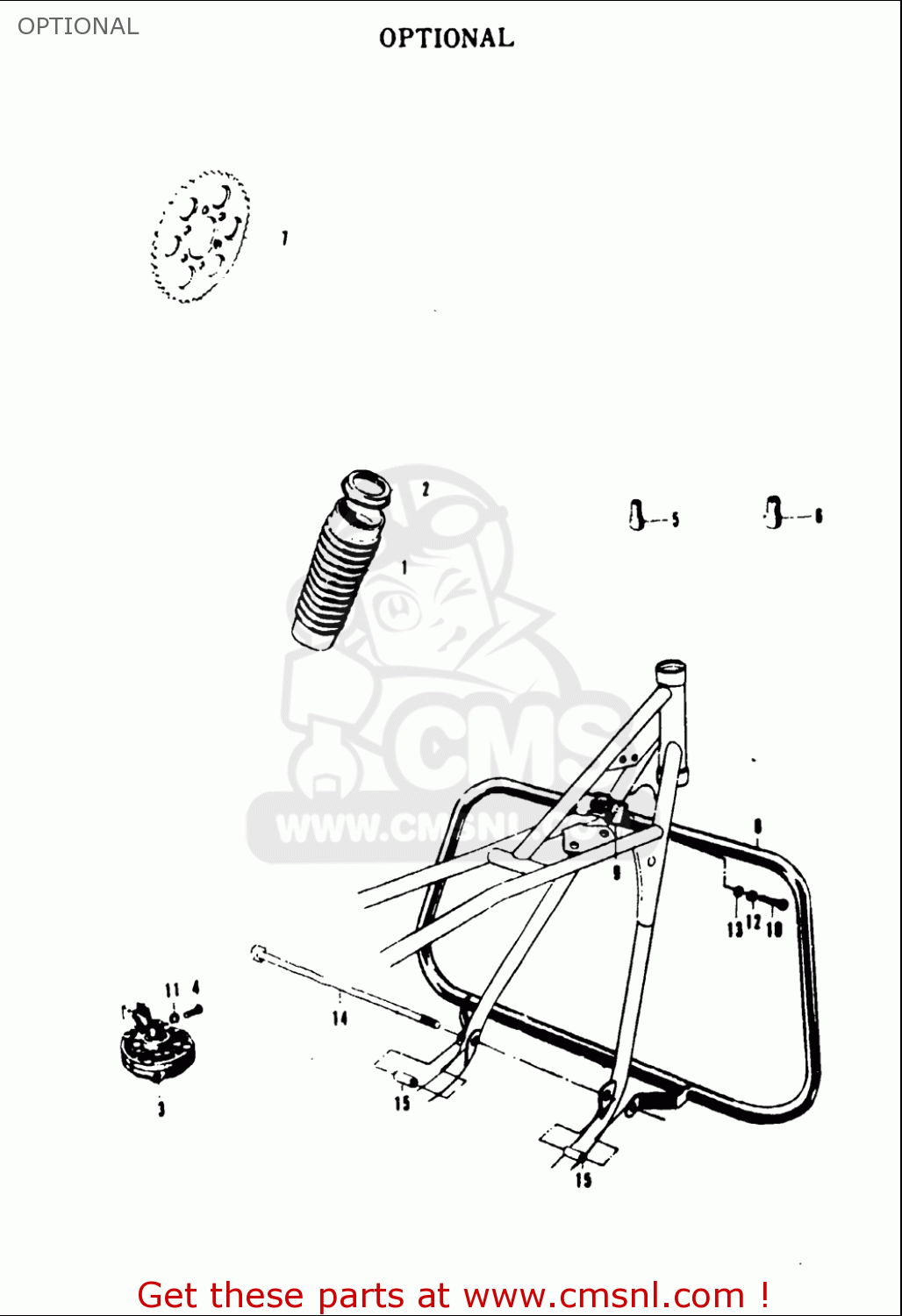 OPTIONAL T20 TC250 SCRAMBLER 1969 USA (E03)
