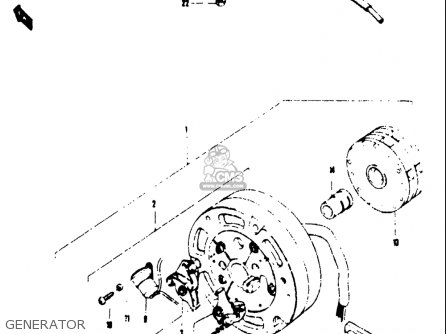 Suzuki T250IIR 1972 (J) USA (E03) parts lists and schematics