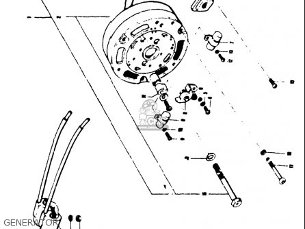 GENERATOR - T250IIR 1972 (J) USA (E03)