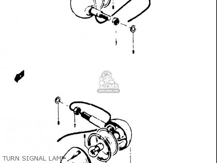 TURN SIGNAL LAMP - T250IIR 1972 (J) USA (E03)