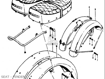 SEAT - FENDER - T250IIR 1972 (J) USA (E03)