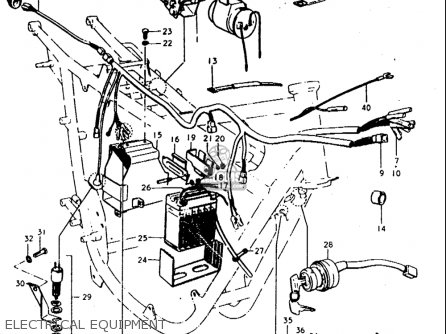 ELECTRICAL EQUIPMENT - T350 1969 1970 1971 1972 (?) (?) (R) (J) USA (E03)