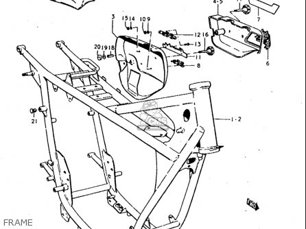 FRAME - T350 1969 1970 1971 1972 (?) (?) (R) (J) USA (E03)