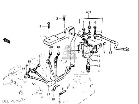 Suzuki T500 1968 1969 1970 USA (E03) parts lists and schematics