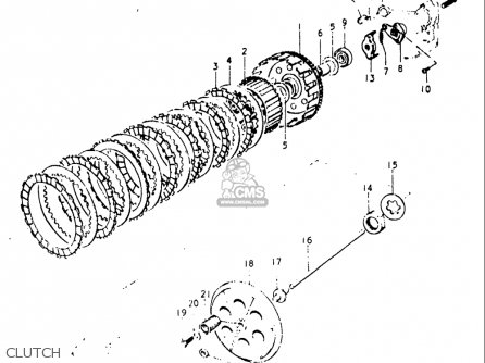 CLUTCH - T500 1968 1969 1970 USA (E03)