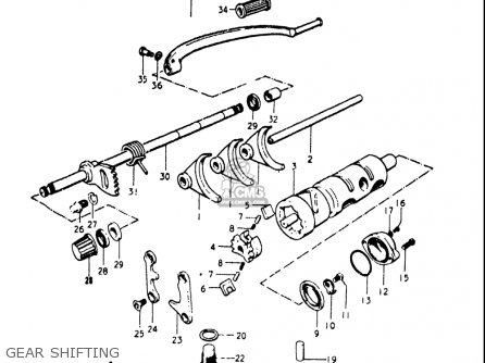 GEAR SHIFTING - T500 1968 1969 1970 USA (E03)