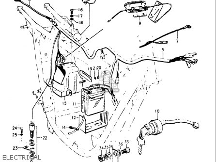 ELECTRICAL - T500 1968 1969 1970 USA (E03)