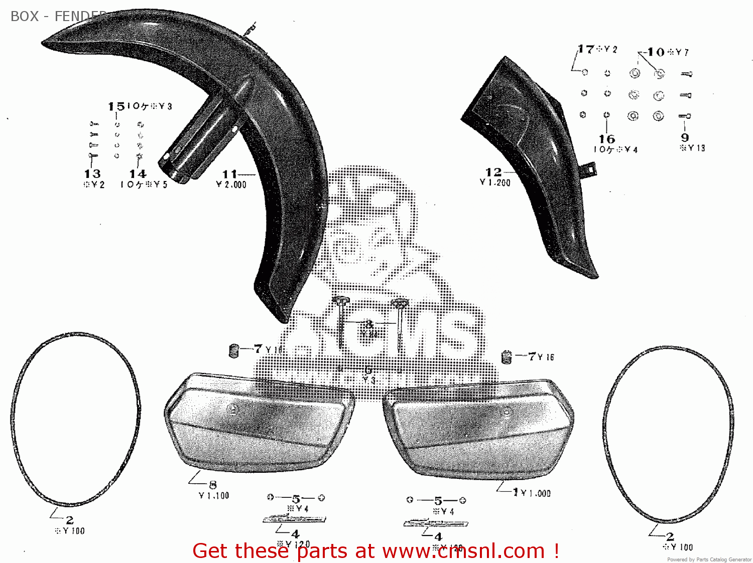 BOX - FENDER TA250 TWIN ACE 1960