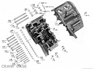 CRANK CASE - TA250 TWIN ACE 1960