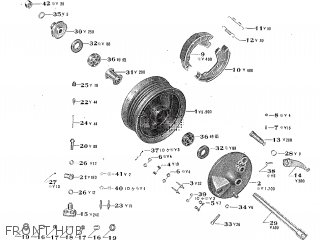 FRONT HUB - TA250 TWIN ACE 1960