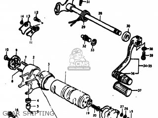 GEAR SHIFTING - TC100 1974 (L) USA (E03)