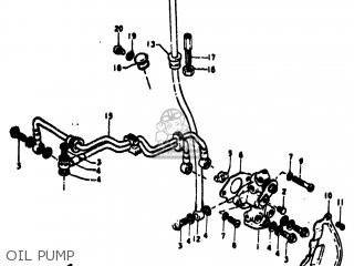 OIL PUMP - TC100 1974 (L) USA (E03)