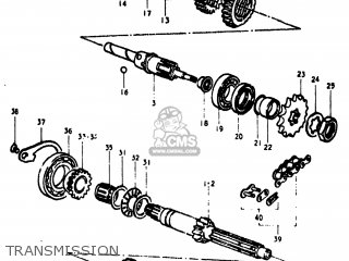 TRANSMISSION - TC100 1974 (L) USA (E03)