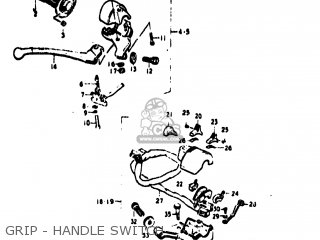 GRIP - HANDLE SWITCH - TC100 1975 (M) USA (E03)