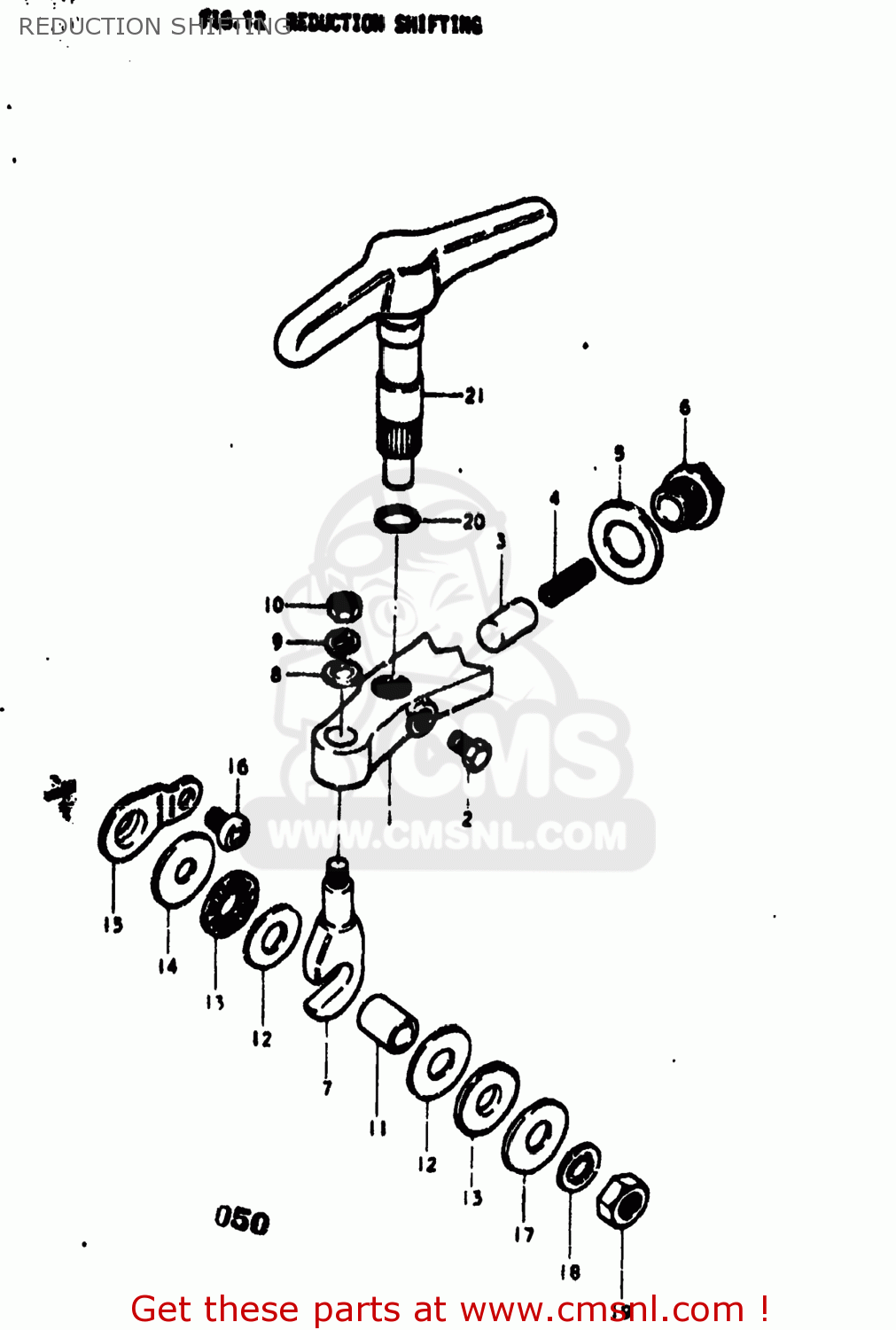 REDUCTION SHIFTING TC100 1976 (A) USA (E03)