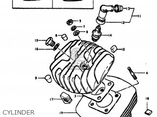 CYLINDER - TC100 1977 (B) USA (E03)
