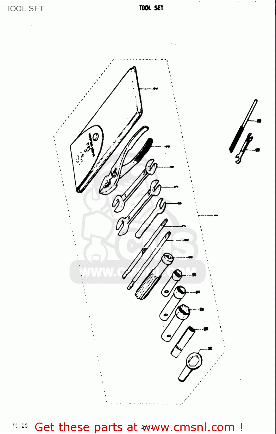 TOOL SET TC120 1971 (R) USA (E03)