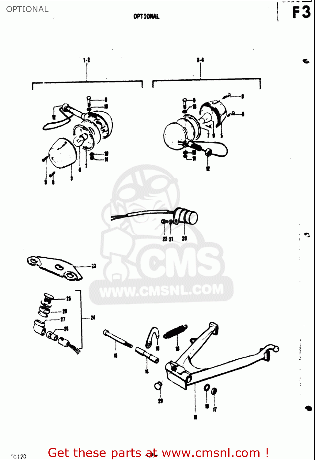 OPTIONAL TC120 1971 (R) USA (E03)