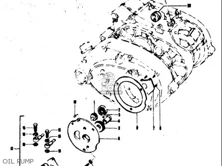 OIL PUMP - TC120 1971 (R) USA (E03)