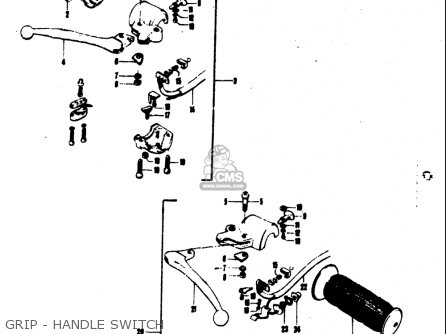 GRIP - HANDLE SWITCH - TC120 1971 (R) USA (E03)