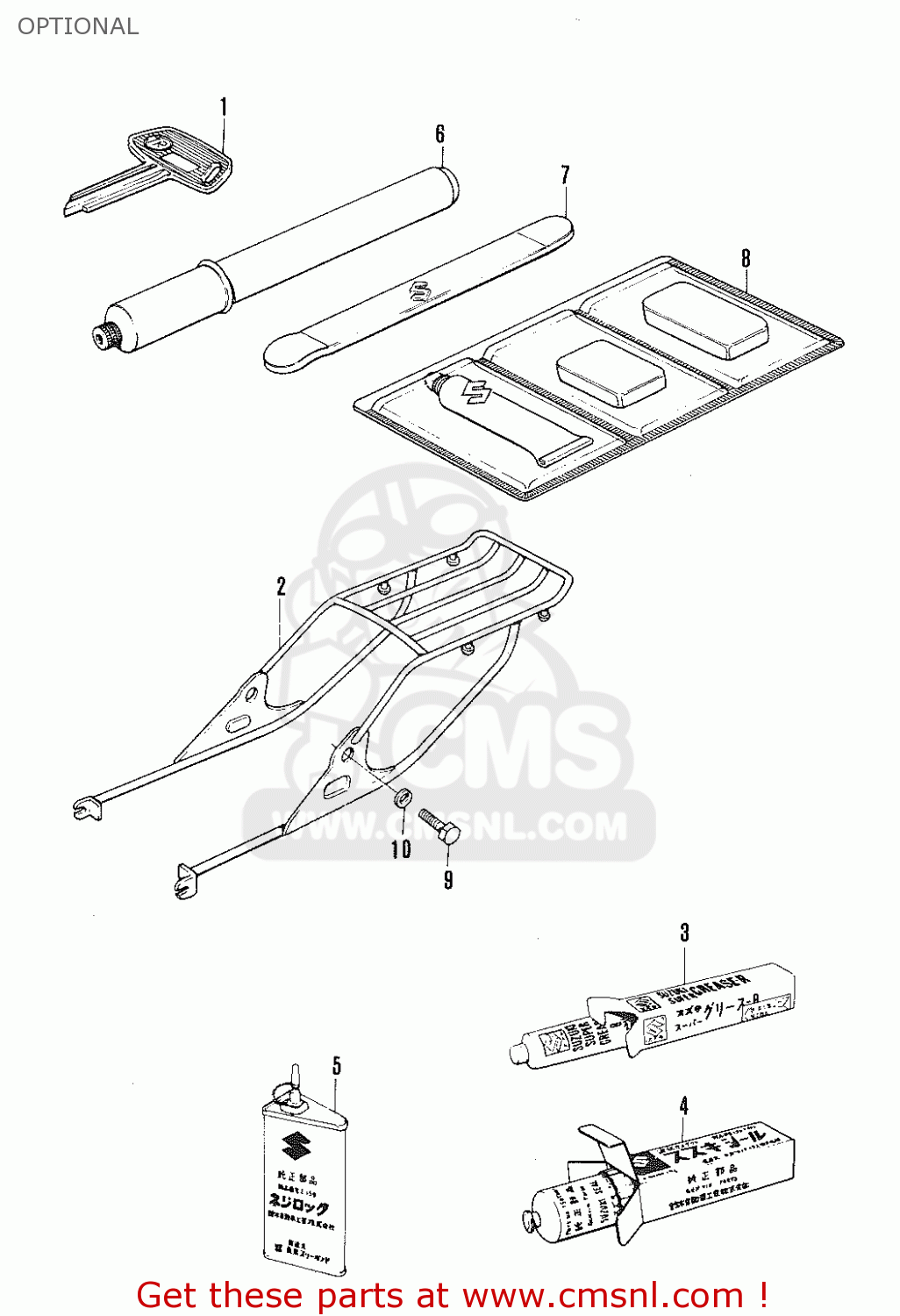 OPTIONAL TC120 CAT 1969 GENERAL EXPORT (E01) MPH