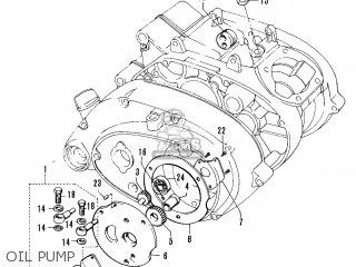 OIL PUMP - TC120 CAT 1969 GENERAL EXPORT (E01) MPH