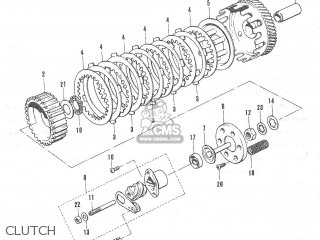 CLUTCH - TC120 CAT 1969 GENERAL EXPORT (E01) MPH