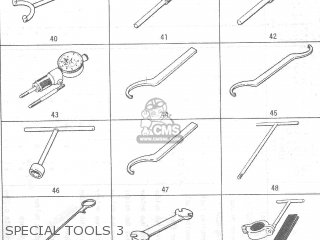 SPECIAL TOOLS 3 - TC120-II 1969 GENERAL EXPORT (E01)