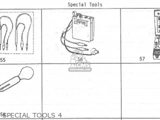 SPECIAL TOOLS 4 - TC120R 1970 GENERAL EXPORT (E01)