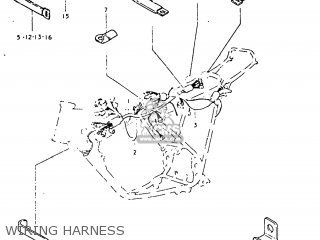 WIRING HARNESS - TC125 1976 (A) USA (E03)