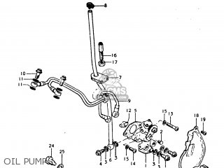 OIL PUMP - TC185 1974 (L) USA (E03)