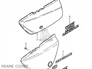 FRAME COVER - TC185 1975 (M) USA (E03)